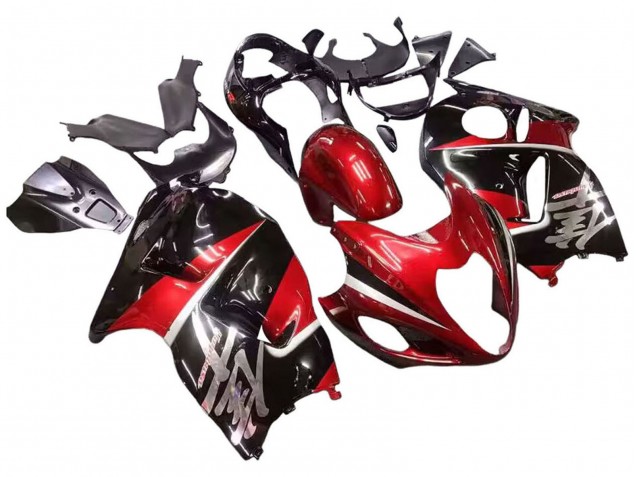 1996-2007 Red Glossy Black Hayabusa Suzuki GSXR 1300 Hayabusa Motorcycle Fairings Canada