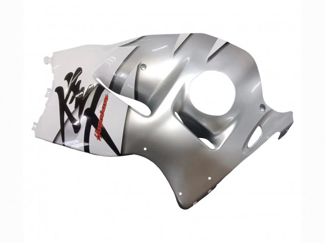 1996-2007 White Silver Hayabusa Suzuki GSXR 1300 Hayabusa Motorcycle Fairings Canada