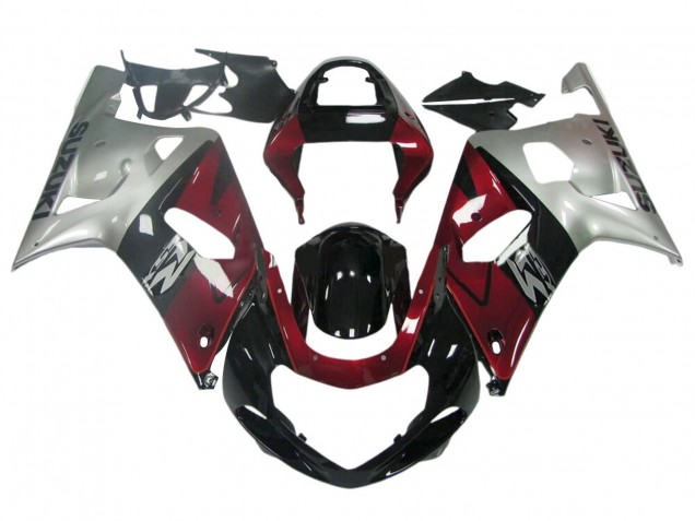 1996-2000 Dark Blue White Suzuki GSXR 600 / GSXR 750 Motorcycle Fairings Canada