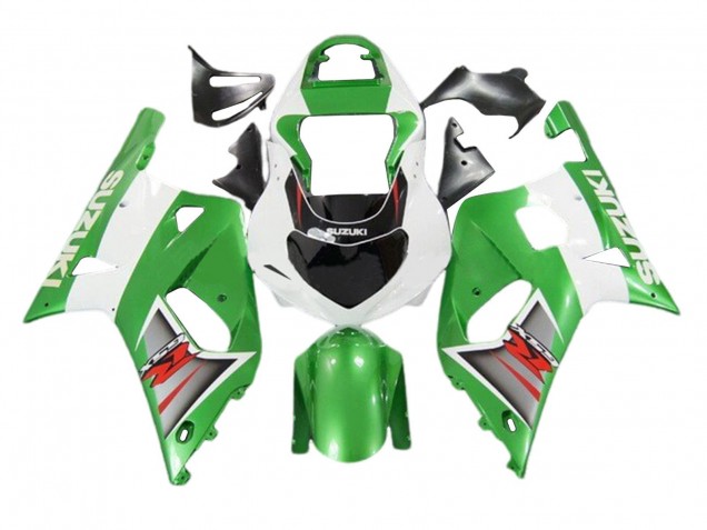 2001-2003 White Green Silver Red Black Suzuki GSXR 600 / GSXR 750 Motorcycle Fairings Canada