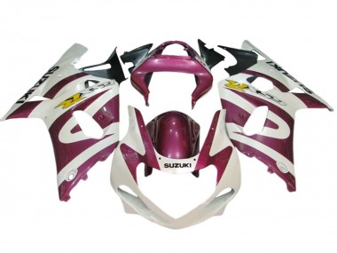2001-2003 White Pink Yellow Suzuki GSXR 600 / GSXR 750 Motorcycle Fairings Canada