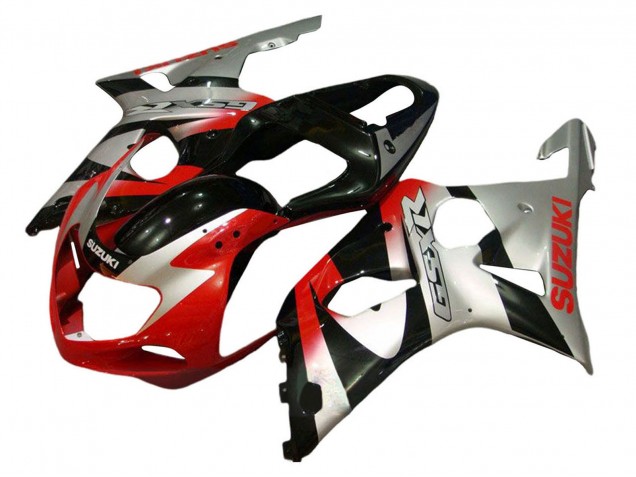 2001-2003 Silver Red Glossy Black Suzuki GSXR 600 / GSXR 750 Motorcycle Fairing Kits Canada