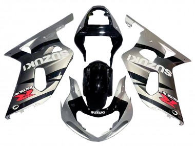 2001-2003 Silver Glossy Black Red Suzuki GSXR 600 / GSXR 750 Motorcycle Fairing Canada