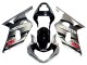 2001-2003 Silver Glossy Black Red Suzuki GSXR 600 / GSXR 750 Motorcycle Fairing Canada