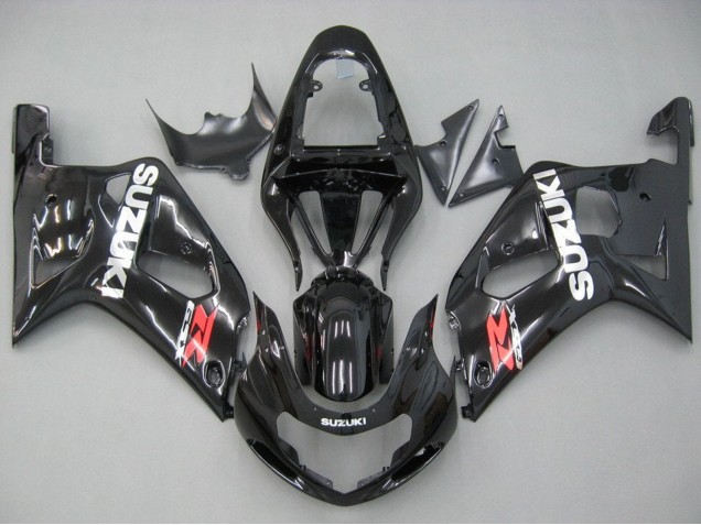 2001-2003 Glossy Black Red White Suzuki GSXR 600 / GSXR 750 Motorcycle Fairings Canada