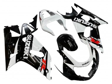 2001-2003 White Glossy Black Red Suzuki GSXR 600 / GSXR 750 Motorcycle Fairings Canada