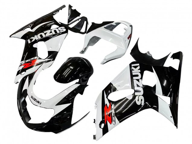 2001-2003 White Glossy Black Red Suzuki GSXR 600 / GSXR 750 Motorcycle Fairings Canada