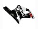2001-2003 White Glossy Black Red Suzuki GSXR 600 / GSXR 750 Motorcycle Fairings Canada