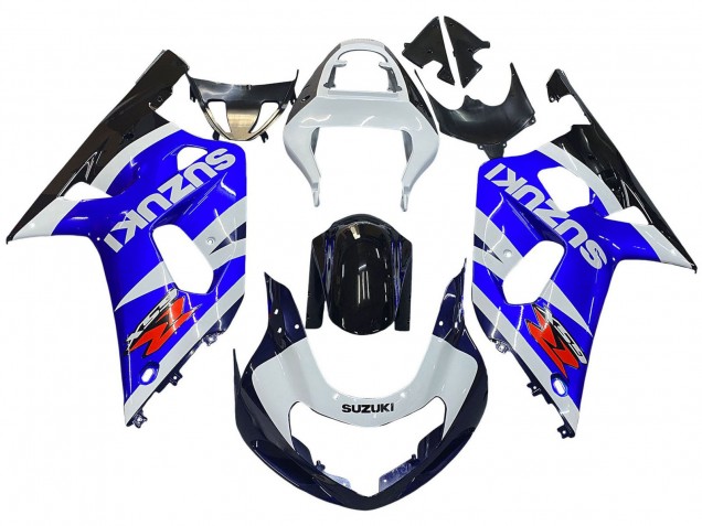 2001-2003 Blue White Glossy Black Red Suzuki GSXR 600 / GSXR 750 Motorcycle Fairings Canada