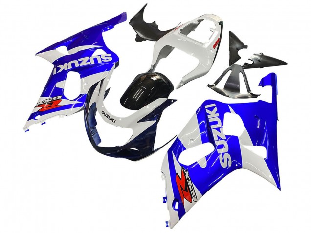 2001-2003 White Blue Glossy Black Red Suzuki GSXR 600 / GSXR 750 Motorcycle Fairing Canada