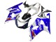 2001-2003 White Blue Glossy Black Red Suzuki GSXR 600 / GSXR 750 Motorcycle Fairing Canada
