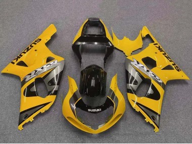 2001-2003 Yellow Grey Glossy Black Suzuki GSXR 600 / GSXR 750 Motorcycle Fairing Canada