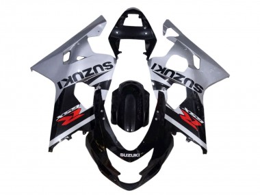 2001-2003 Silver Glossy Black Red Suzuki GSXR 600 / GSXR 750 Motorcycle Fairings Canada