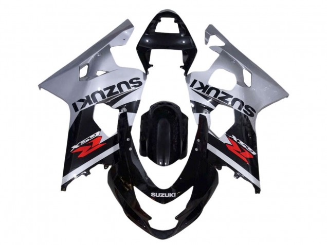 2001-2003 Silver Glossy Black Red Suzuki GSXR 600 / GSXR 750 Motorcycle Fairings Canada