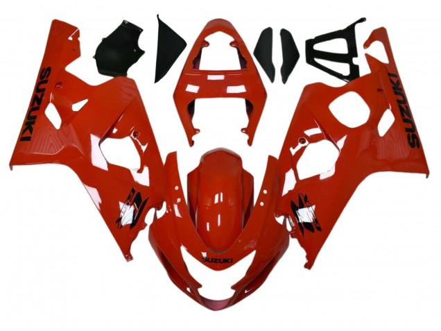 2004-2005 Red Black Suzuki GSXR 600 / GSXR 750 Motorcycle Fairing Canada