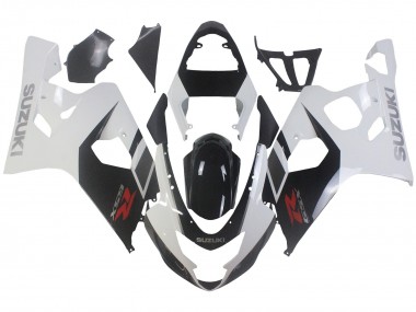 2004-2005 White Black Red Suzuki GSXR 600 / GSXR 750 Motorcycle Fairings Canada