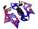2004-2005 Blue Red Black Motul Dunlop Suzuki GSXR 600 / GSXR 750 Motorcycle Fairings Canada