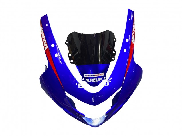 2004-2005 Blue Red Black Motul Dunlop Suzuki GSXR 600 / GSXR 750 Motorcycle Fairings Canada