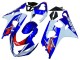 2004-2005 White Blue Red Suzuki GSXR 600 / GSXR 750 Motorcycle Fairing Canada