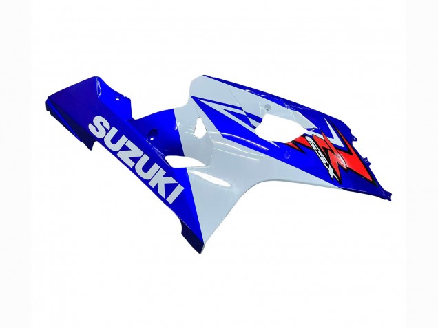 2004-2005 White Blue Red Suzuki GSXR 600 / GSXR 750 Motorcycle Fairing Canada