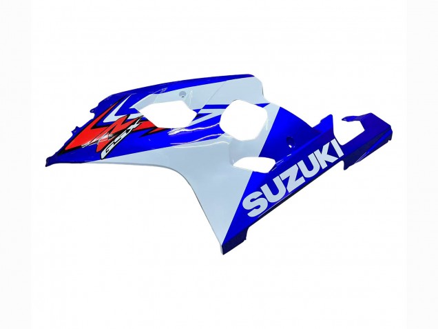 2004-2005 White Blue Red Suzuki GSXR 600 / GSXR 750 Motorcycle Fairing Canada