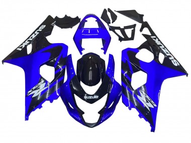 2004-2005 Blue Black White Decal Suzuki GSXR 600 / GSXR 750 Motorcycle Fairings Canada