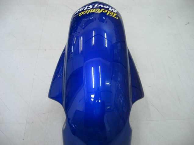 2004-2005 Blue White Yellow Green Telefumia Motul MoviStar Suzuki GSXR 600 / GSXR 750 Motorcycle Fairings Canada