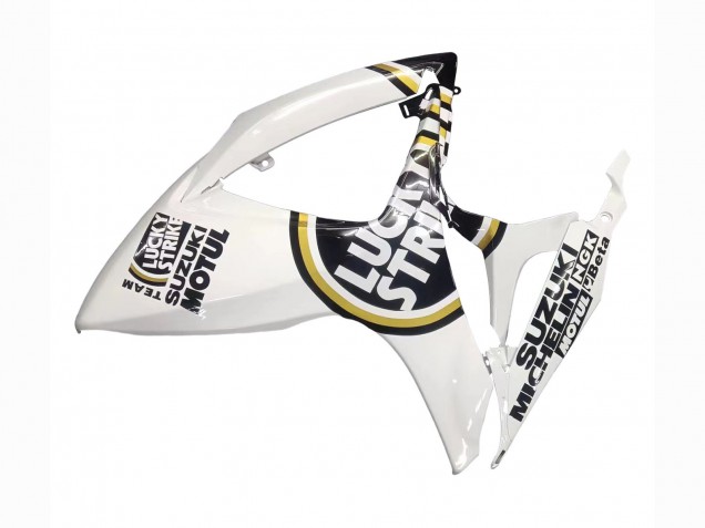 2006-2007 White Black Lucky Strike Motul Suzuki GSXR 600 / GSXR 750 Motorcycle Fairings Canada