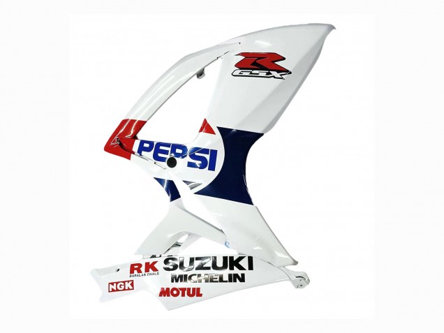 2006-2007 White Red Yellow Motul Suzuki GSXR 600 / GSXR 750 Motorcycle Fairings Canada