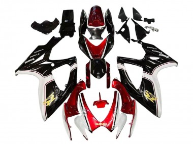 2006-2007 Red White Black Yellow Suzuki GSXR 600 / GSXR 750 Motorcycle Fairings Canada