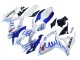 2006-2007 White Blue Flame Suzuki GSXR 600 / GSXR 750 Motorcycle Fairings Canada