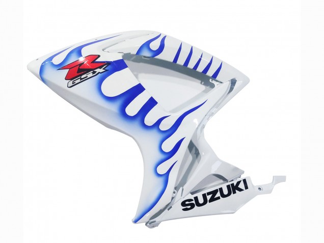 2006-2007 White Blue Flame Suzuki GSXR 600 / GSXR 750 Motorcycle Fairings Canada