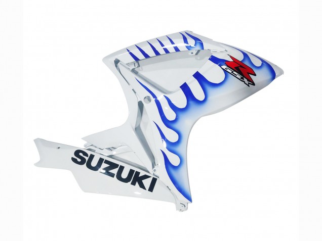 2006-2007 White Blue Flame Suzuki GSXR 600 / GSXR 750 Motorcycle Fairings Canada