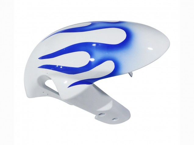 2006-2007 White Blue Flame Suzuki GSXR 600 / GSXR 750 Motorcycle Fairings Canada