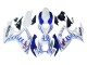 2006-2007 White Blue Flame Suzuki GSXR 600 / GSXR 750 Motorcycle Fairings Canada