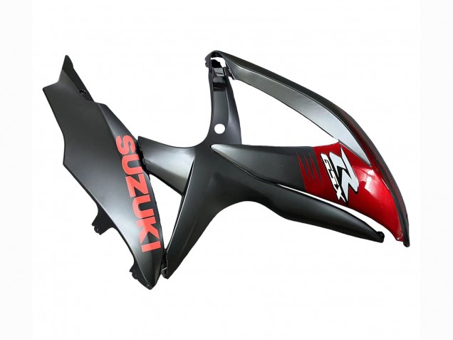 2008-2010 Matte Black Red Suzuki GSXR 600 / GSXR 750 Motorcycle Fairings Canada