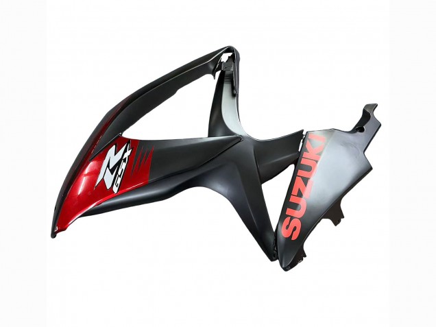 2008-2010 Matte Black Red Suzuki GSXR 600 / GSXR 750 Motorcycle Fairings Canada
