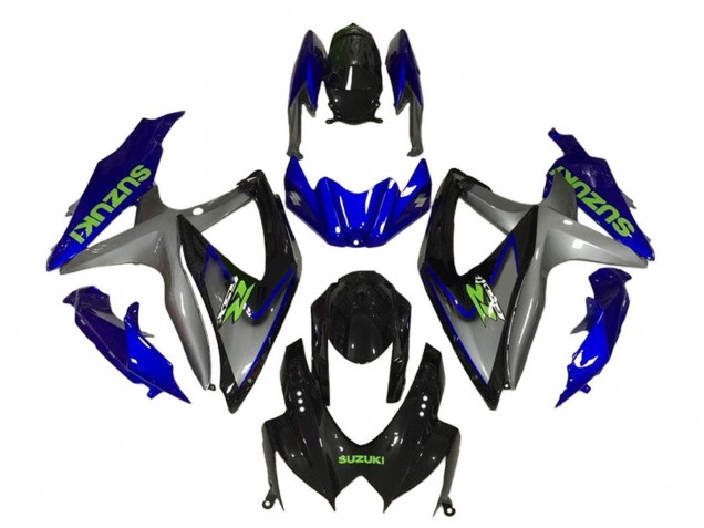 2008-2010 Blue Grey Glossy Black Green Suzuki GSXR 600 / GSXR 750 Motorcycle Fairings Canada
