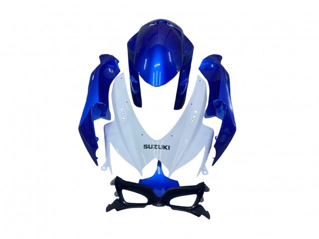 2008-2010 Blue White Red Suzuki GSXR 600 / GSXR 750 Motorcycle Fairing Kits Canada