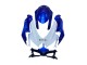 2008-2010 Blue White Red Suzuki GSXR 600 / GSXR 750 Motorcycle Fairing Kits Canada