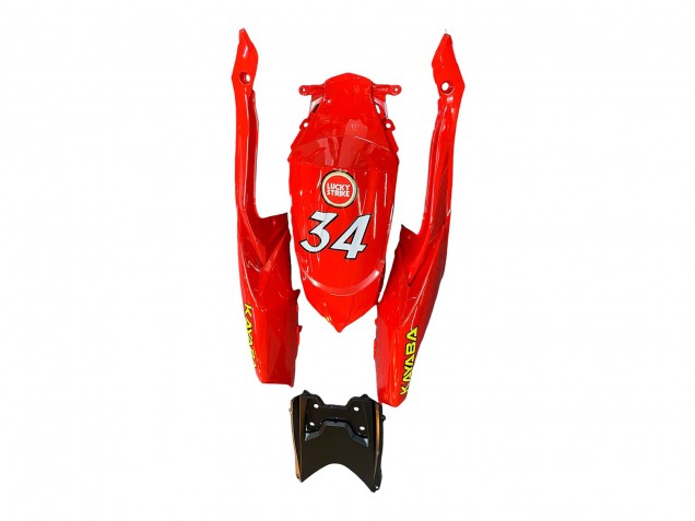 2008-2010 White Red Motul Lucky Strike Suzuki GSXR 600 / GSXR 750 Motorcycle Fairings Canada