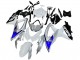2008-2010 White Silver Blue Black Suzuki GSXR 600 / GSXR 750 Motorcycle Fairings Canada