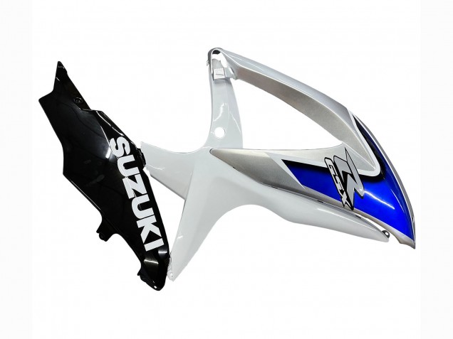 2008-2010 White Silver Blue Black Suzuki GSXR 600 / GSXR 750 Motorcycle Fairings Canada