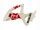 2008-2010 Cream White Red Black Suzuki GSXR 600 / GSXR 750 Motorcycle Fairings Canada