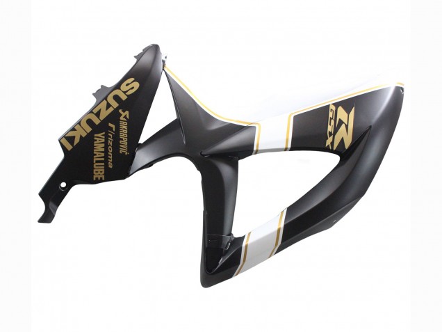2008-2010 Matte Black White Gold Suzuki GSXR 600 / GSXR 750 Motorcycle Fairings Canada