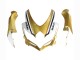 2008-2010 Matte Black White Gold Suzuki GSXR 600 / GSXR 750 Motorcycle Fairings Canada