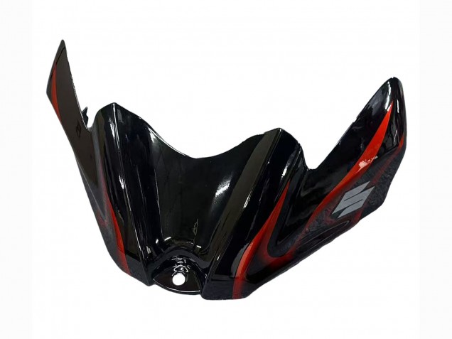 2008-2010 Glossy Black Orange Flame Suzuki GSXR 600 / GSXR 750 Motorcycle Fairings Canada