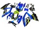 2008-2010 Blue Fluorescent Green Shark Suzuki GSXR 600 / GSXR 750 Motorcycle Fairings Canada