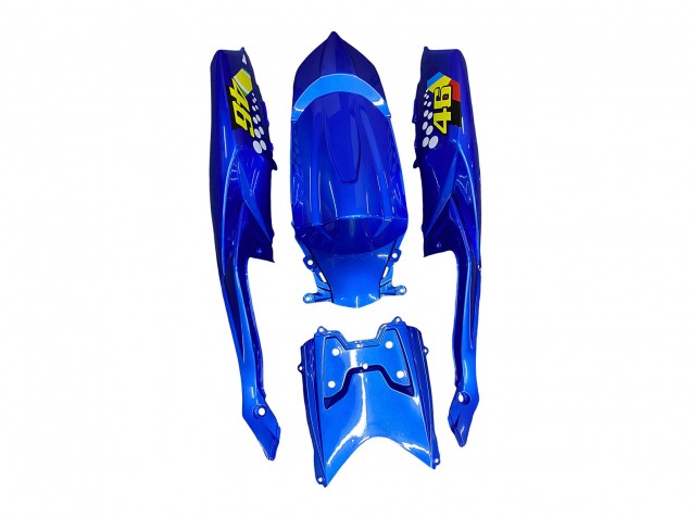 2008-2010 Blue Fluorescent Green Shark Suzuki GSXR 600 / GSXR 750 Motorcycle Fairings Canada