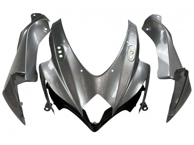 2008-2010 Matte Grey Black Suzuki GSXR 600 / GSXR 750 Motorcycle Fairings Canada